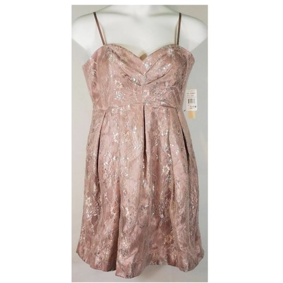 Jill Stuart Studio Sweetheart Ruched Dress Size 14 - Picture 3 of 7